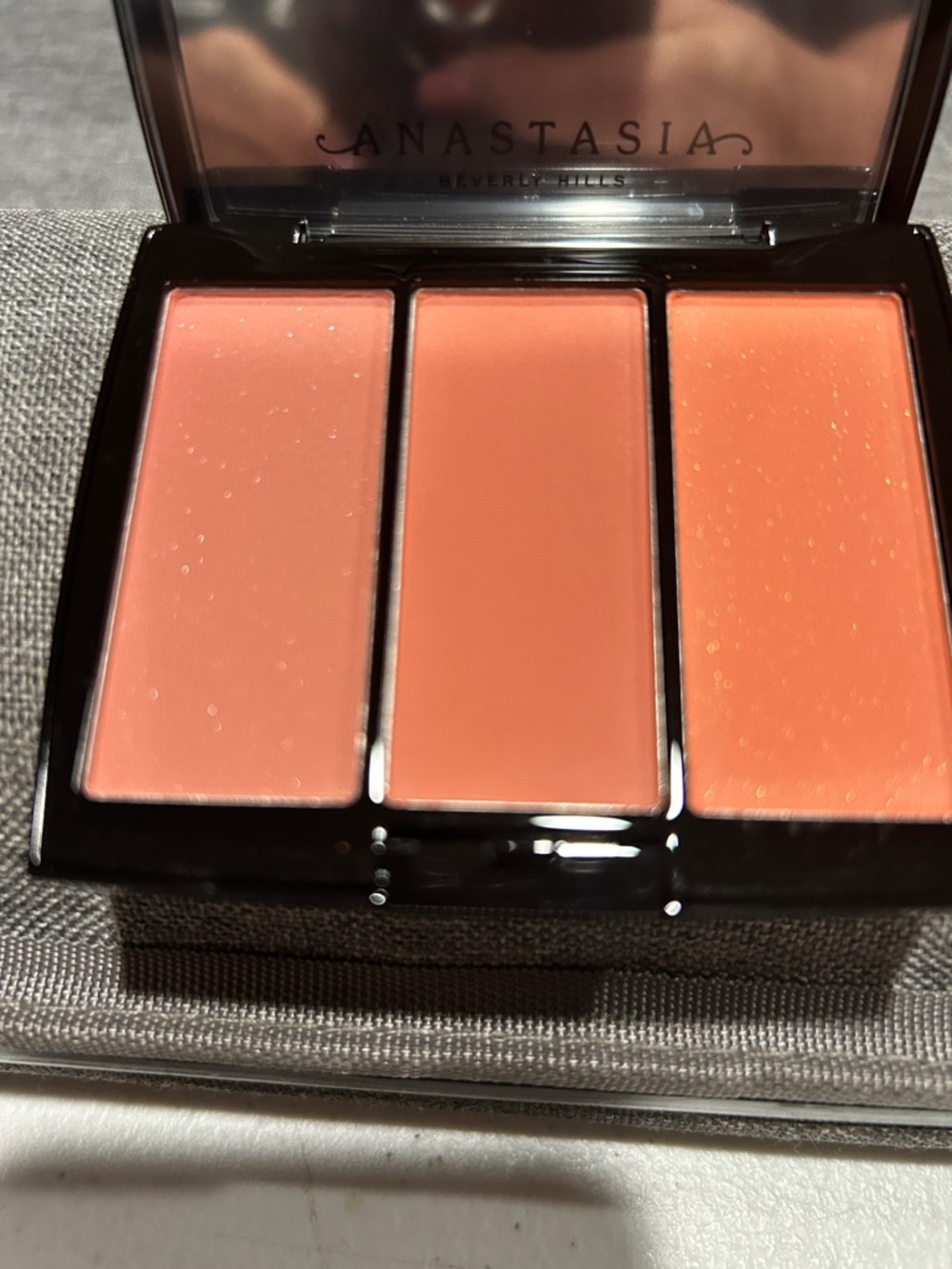 Anastasia Beverly Hills Blush Trio - Black Packaging with Rose Gold Logo